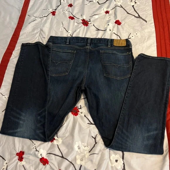 Jeans Only! Gently Used - POLO RALPH LAUREN Men Varick Slim Straight Jeans 38x34 - Picture 11 of 12